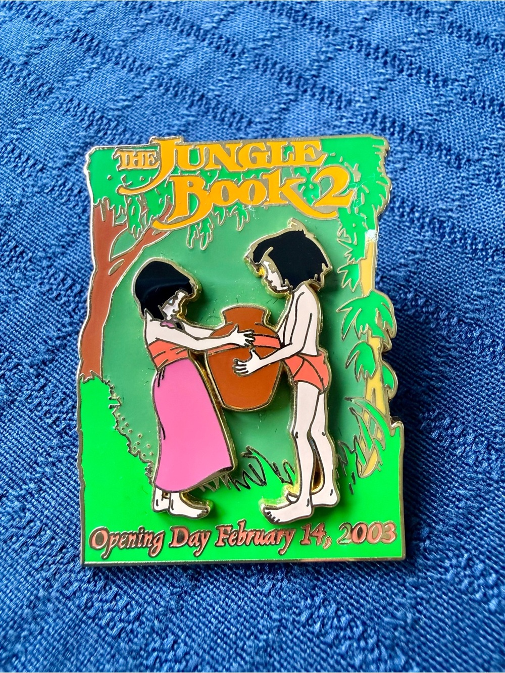 Disney The Jungle Book 2 Mowgli Shanti Opening Day 2003 LE 2000 Official Pin